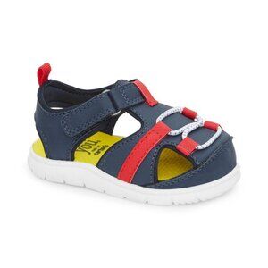 NEW! Carter's Just One You Baby Royale First Walker Sandals - Navy/Red